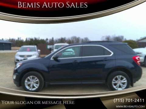 2016 Chevrolet Equinox for sale at Bemis Auto Sales in Crivitz WI