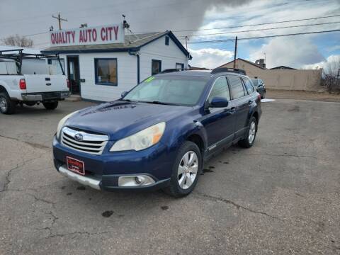 2011 Subaru Outback for sale at Quality Auto City Inc. in Laramie WY