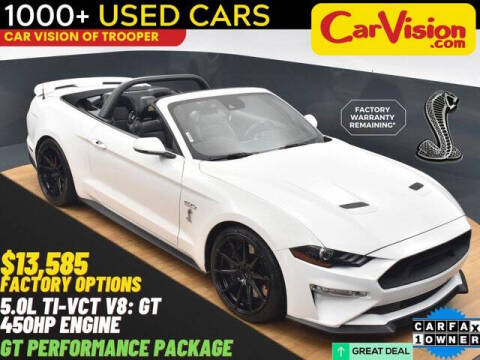 2022 Ford Mustang for sale at Car Vision of Trooper in Norristown PA