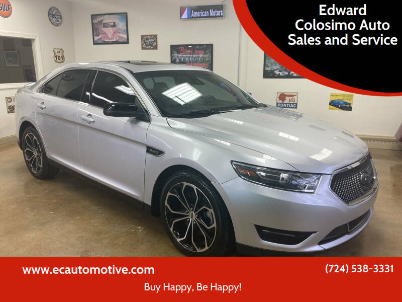 2017 Ford Taurus for sale at Edward Colosimo Auto Sales and Service in Evans City PA