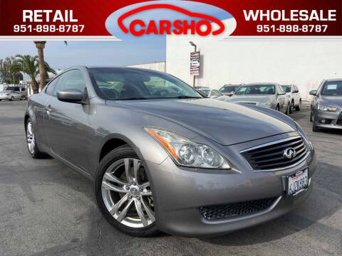 2009 Infiniti G37 Coupe for sale at Car SHO in Corona CA