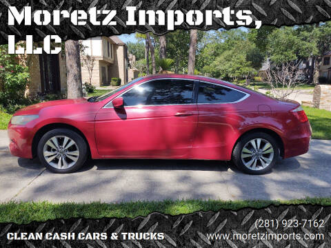 2009 Honda Accord for sale at Moretz Imports, LLC in Spring TX