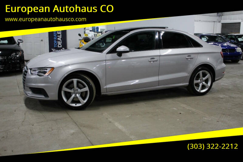 2015 Audi A3 for sale at European Autohaus CO in Denver CO