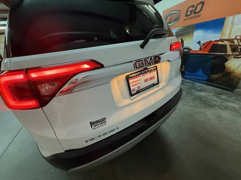 2018 GMC Acadia SLE-2