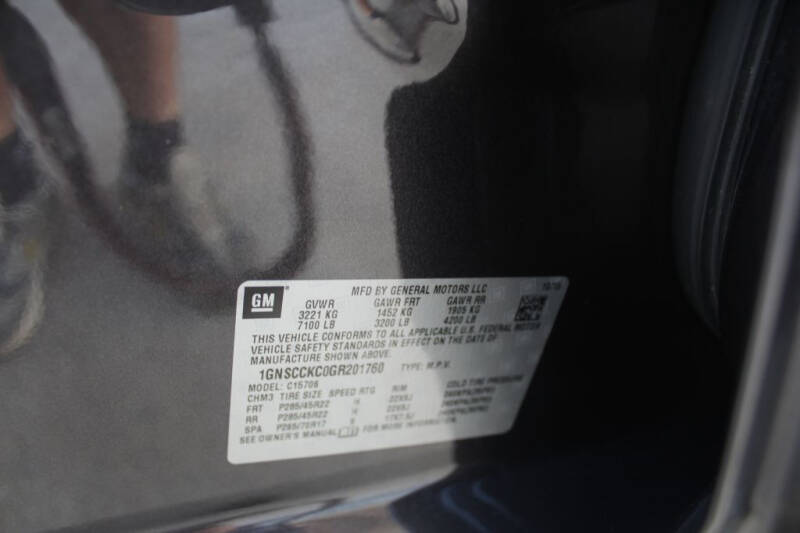 2016 Chevrolet Tahoe LTZ