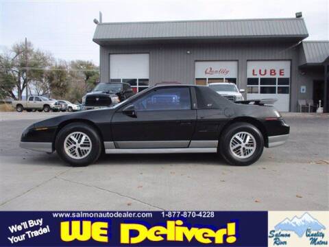 1985 Pontiac Fiero for sale at QUALITY MOTORS in Salmon ID