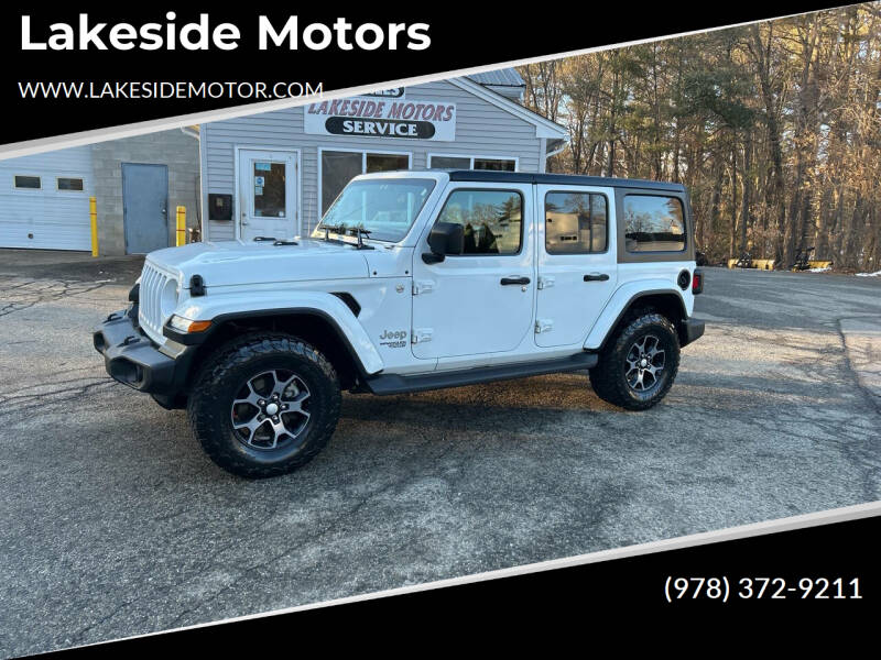 2019 Jeep Wrangler Unlimited for sale at Lakeside Motors in Haverhill MA