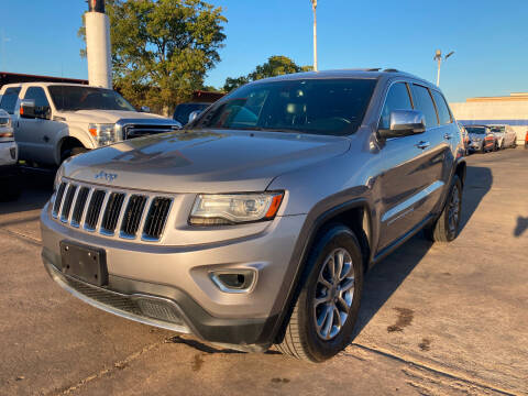 2014 Jeep Grand Cherokee for sale at ANF AUTO FINANCE in Houston TX