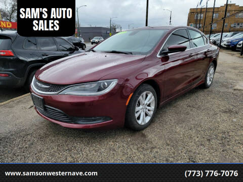 2017 Chrysler 200 for sale at SAM'S AUTO SALES in Chicago IL