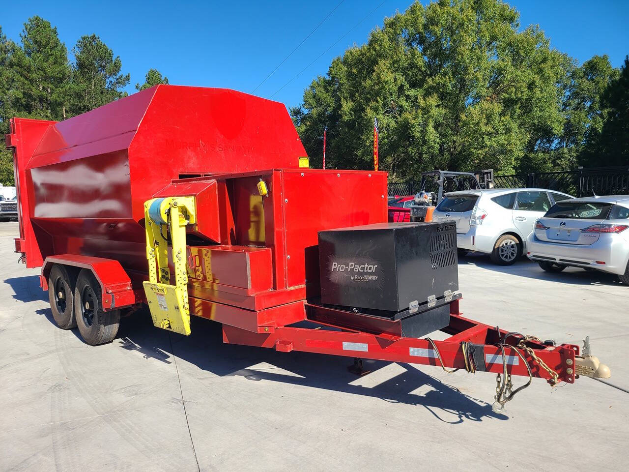 2023 Pro-Tainer ProPactor Compactor for sale at PAKK AUTOMOTIVE in Peachland, NC