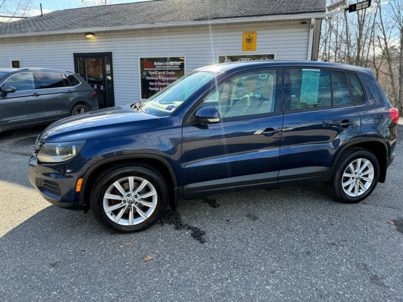 Used 2014 Volkswagen Tiguan S with VIN WVGBV3AX6EW523112 for sale in Bath, ME