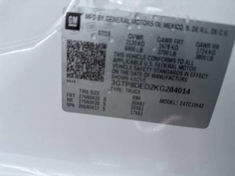 2019 GMC Sierra 1500