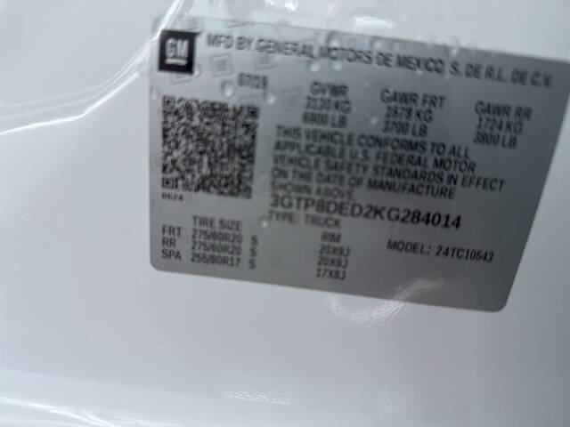 2019 GMC Sierra 1500