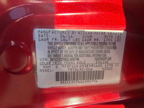 2016 Nissan Versa Note SV