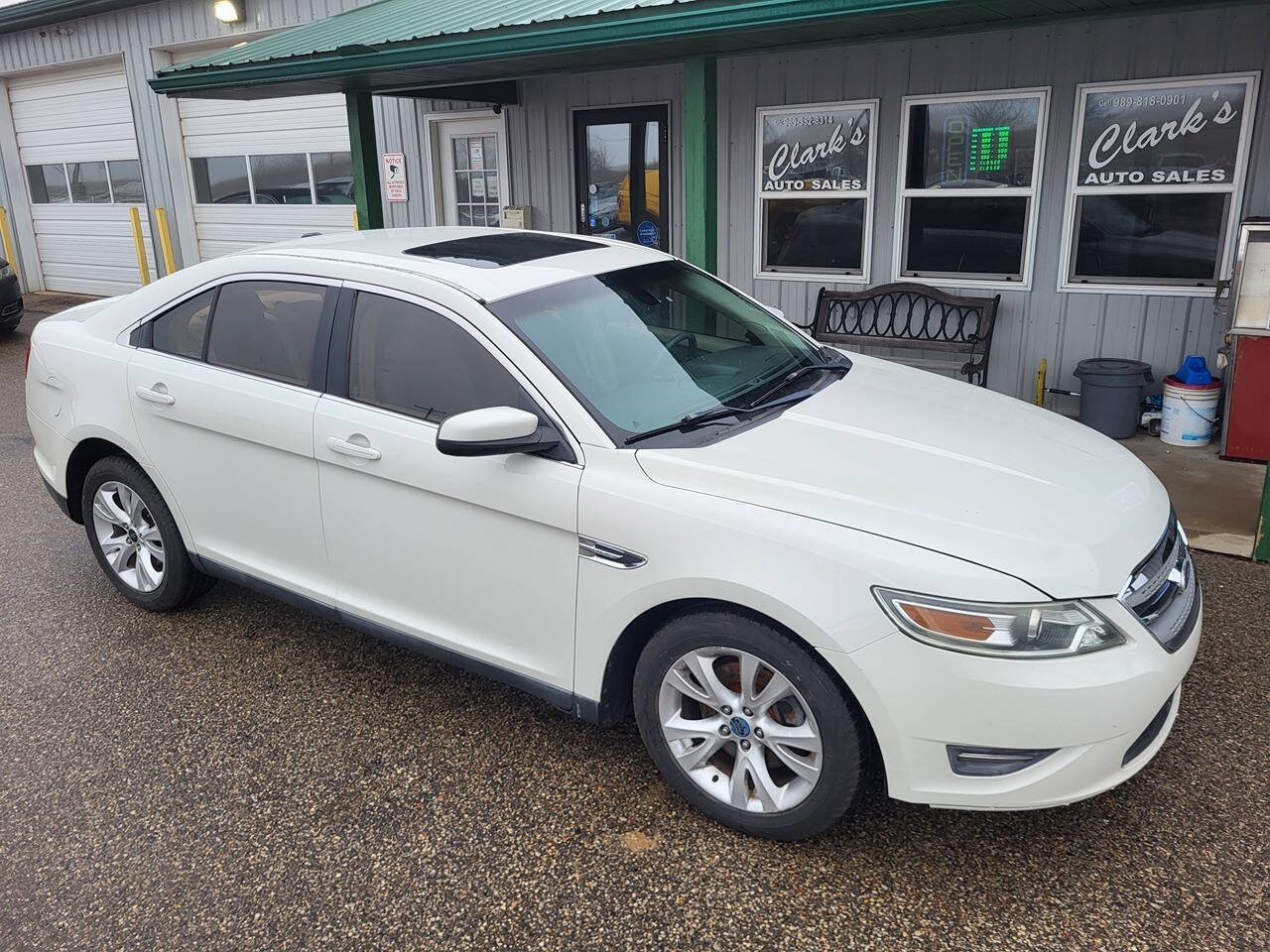 2010 Ford Taurus for sale at Clarks Auto Sales Inc in Lakeview, MI