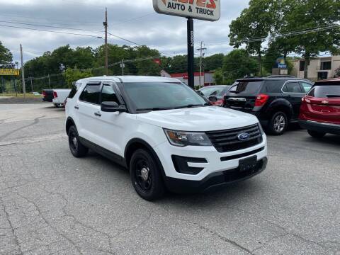 2017 Ford Explorer for sale at FIORE'S AUTO & TRUCK SALES in Shrewsbury MA