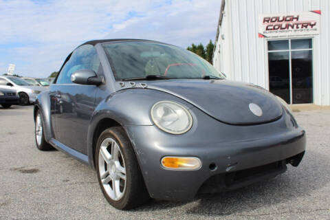 2004 Volkswagen New Beetle Convertible for sale at UpCountry Motors in Taylors SC