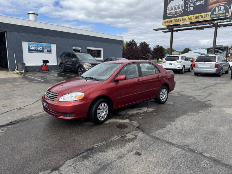 Used 2004 Toyota Corolla CE with VIN 2T1BR32E74C222426 for sale in Green Bay, WI