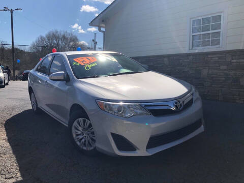 2012 Toyota Camry for sale at NO FULL COVERAGE AUTO SALES LLC in Austell GA