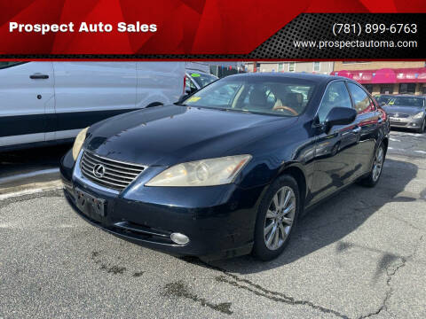 2007 Lexus ES 350 for sale at Prospect Auto Sales in Waltham MA