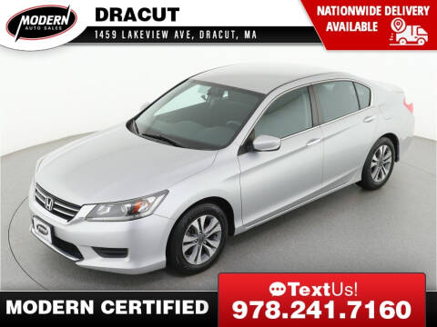 2013 Honda Accord for sale at Modern Auto Sales in Tyngsboro MA