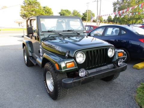 1997 Jeep Wrangler for sale at Supermax Autos in Strasburg VA