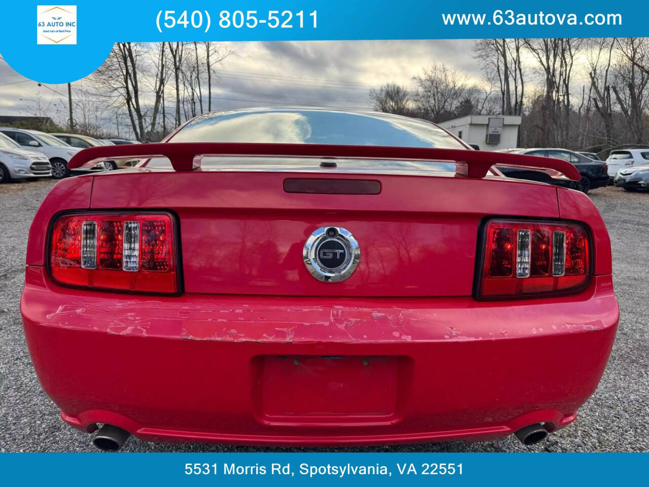 2009 Ford Mustang for sale at 63 Auto Inc in Spotsylvania, VA