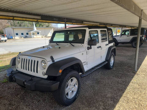 2018 Jeep Wrangler JK Unlimited for sale at PRINCE MOTOR CO in Abbeville SC