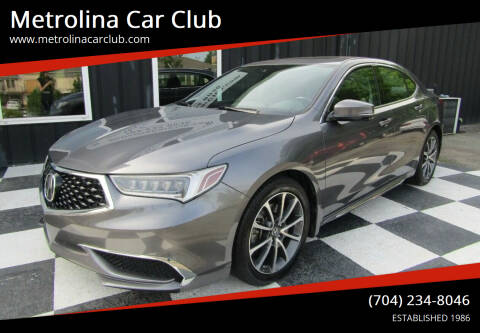 2018 Acura TLX for sale at Metrolina Car Club in Matthews NC