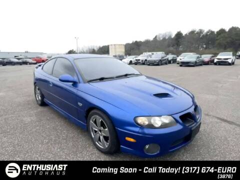 2006 Pontiac GTO for sale at Enthusiast Autohaus in Sheridan IN