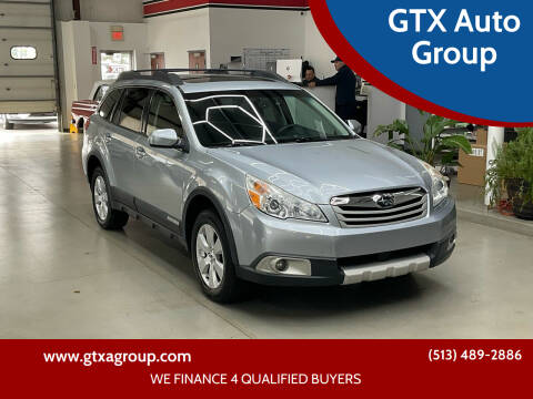 2012 Subaru Outback for sale at GTX Auto Group in West Chester OH