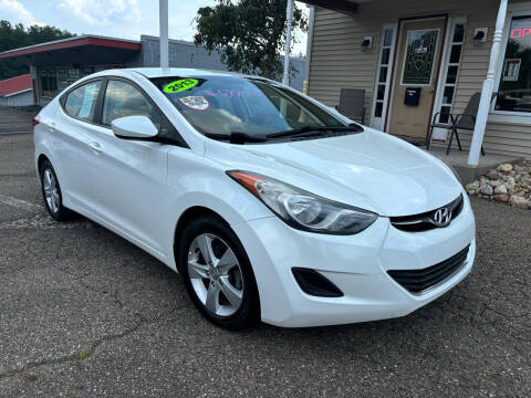 2013 Hyundai Elantra for sale at G & G Auto Sales in Steubenville OH