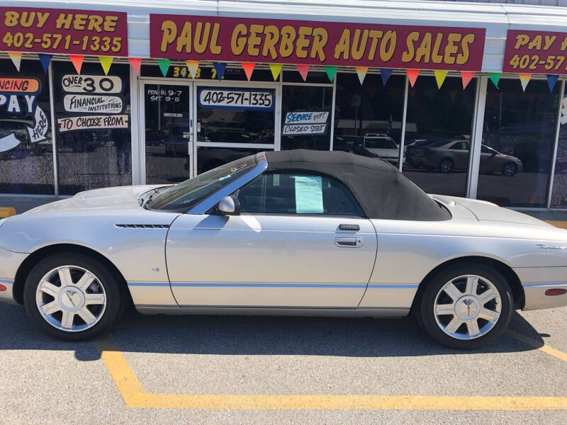 2004 Ford Thunderbird for sale at Paul Gerber Auto Sales in Omaha NE