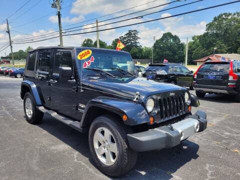 2008 Jeep Wrangler Unlimited for sale at S.W.A. Cars in Grayson GA