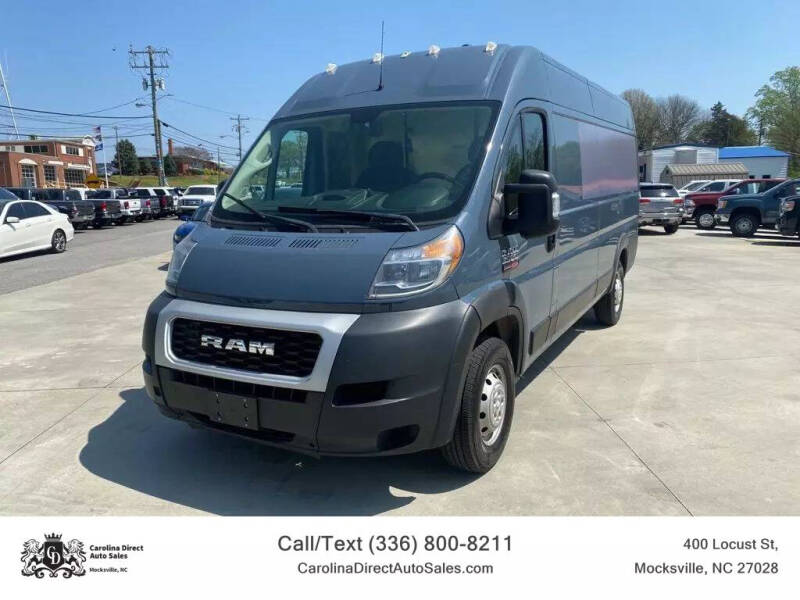 2019 RAM ProMaster for sale at Carolina Direct Auto Sales in Mocksville NC