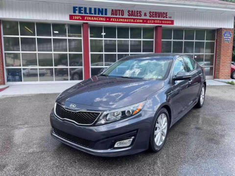 2015 Kia Optima for sale at Fellini Auto Sales & Service LLC in Pittsburgh PA