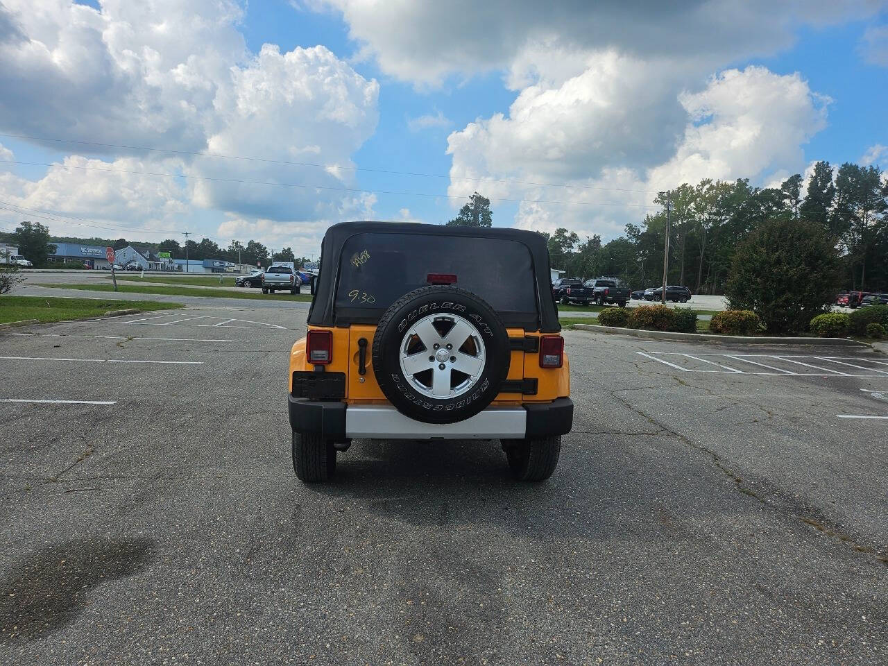 2012 Jeep Wrangler for sale at MT CAR SALES INC in Goldsboro, NC