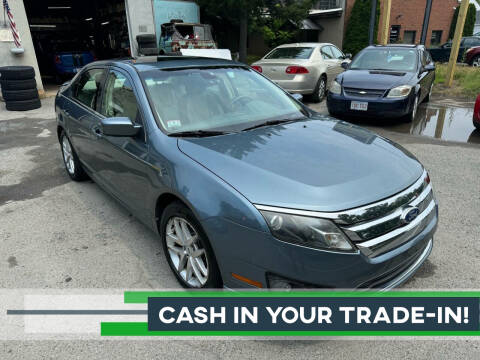 2012 Ford Fusion for sale at Buddy's Auto Sales in Palmer MA