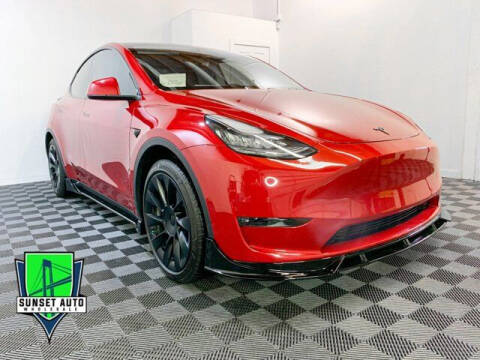 2020 Tesla Model Y for sale at Sunset Auto Wholesale in Tacoma WA