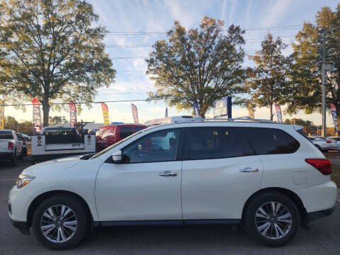 2018 Nissan Pathfinder for sale at Econo Auto Sales Inc in Raleigh NC