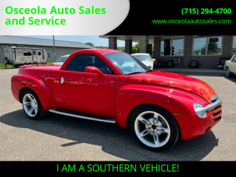 2003 Chevrolet SSR for sale at Osceola Auto Sales and Service in Osceola WI