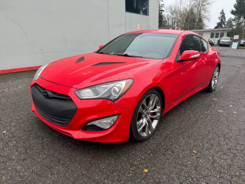 Used 2014 Hyundai Genesis Coupe R-Spec with VIN KMHHU6KJ0EU113992 for sale in Kirkland, WA