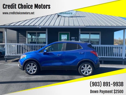 2015 Buick Encore for sale at Credit Choice Motors in Sherman TX