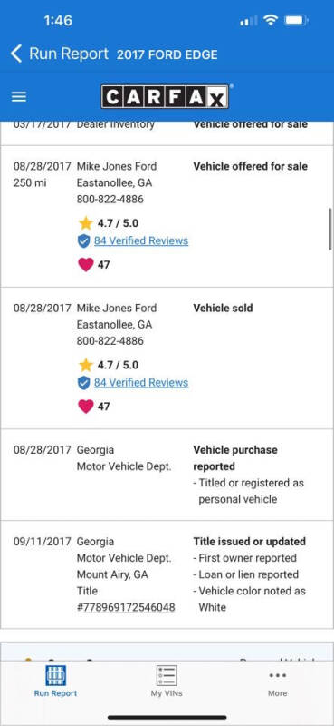 2017 Ford Edge Titanium