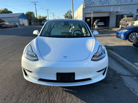 2018 Tesla Model 3 for sale at SIX FIFTY MOTORS in Stockton CA