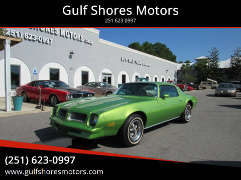 1976 Pontiac Firebird for sale at Gulf Shores Motors in Gulf Shores AL