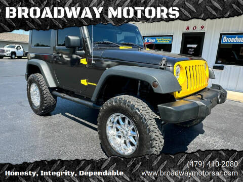 2008 Jeep Wrangler for sale at BROADWAY MOTORS in Van Buren AR