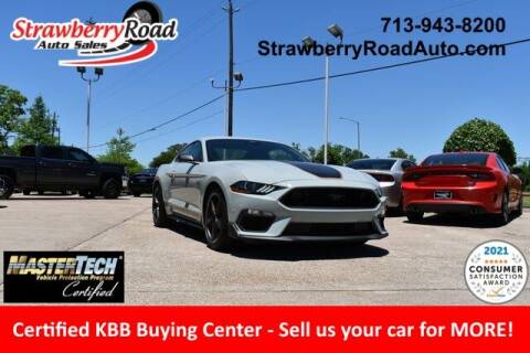 2022 Ford Mustang for sale at Strawberry Road Auto Sales in Pasadena TX