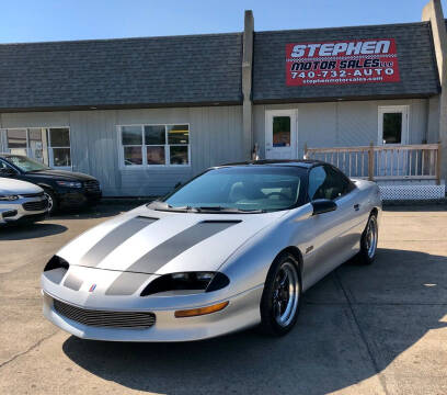 1996 Chevrolet Camaro for sale at Stephen Motor Sales LLC in Caldwell OH