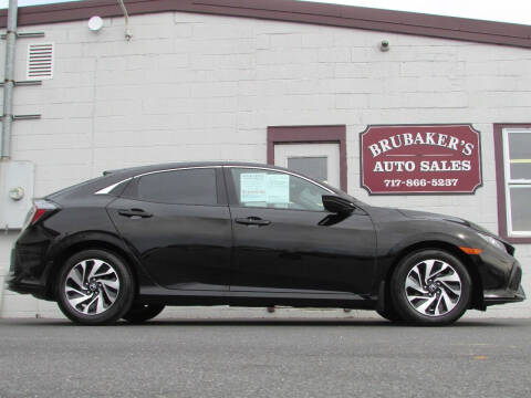 2017 Honda Civic for sale at Brubakers Auto Sales in Myerstown PA